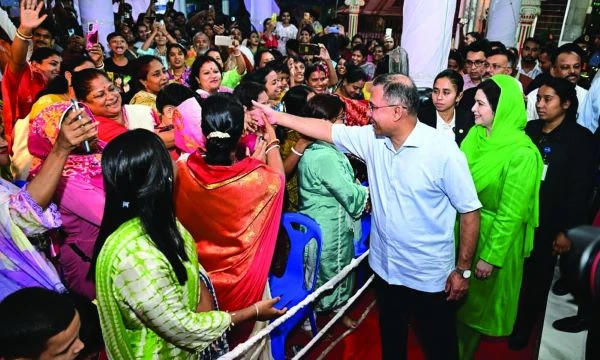 দেশকে স্বাধীন করার জন্য, গণতন্ত্র প্রতিষ্ঠার জন্য আমরা যেমন ধর্ম দেখিনি, জাত দেখিনি: তারেক রহমান